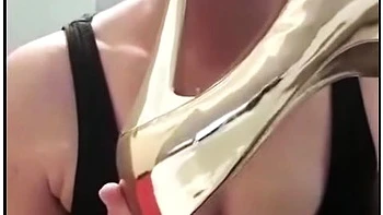 Smoking And Lick My High Heels Play With Shoe And Wetting My Jeans Full Video On Premium Model