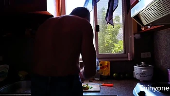 Teen 18+ Footjob Makes Giant Cock Cum On The Feet