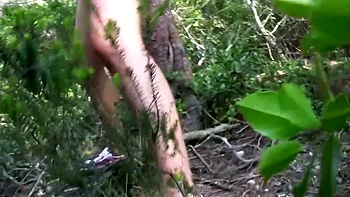 Charlotte De Castille In Girl In The Woods Waiting Anxiously For Her Partners Sperm