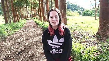 My Stepsister Wants To Take A Walk To Suck Cock