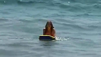 Little April In Masturbating Bikini Teen 18+ Goes Solo