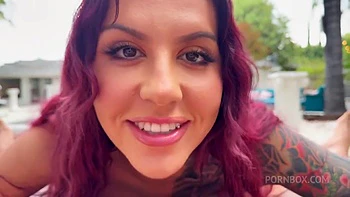 Tattoed Babe Luna Legend Suck And Cowgirl On My Pov