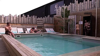 Cesar gets busy with a busty blonde - Jacquie et Michel TV