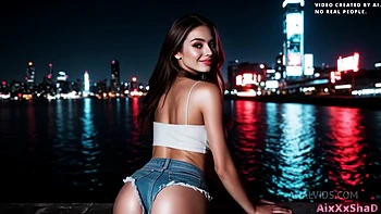 Intense Anal Pounding Of A Stunner With A Creampie Finish - [Ai Generated]