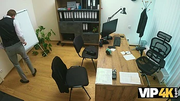 LOAN4K. Little hole was destroyed on the tabletop