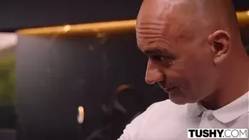 TUSHY Petite hottie May gets her anal cravings satisfied