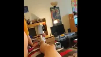 she rides and he cums too quick