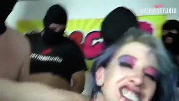Linda Lush - Trashy Gangbang Cum Slut Does It Again