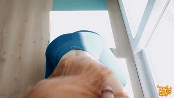 Stepsister Mollyredwolf Sports Training Fuck - Big Tits Redhead Teen Sloppy Blowjob & Doggy Style