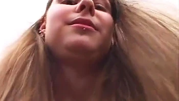 Tattooed Babe Gets Her Huge Tits And Bush Screwed By Two Men With Hard Dicks On The Bed - Busty Ana