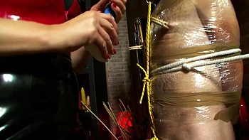 Dominant babe sexually humiliates her slave