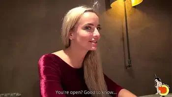 Hot blonde Austrian Victoria Pure having anal party with French meat