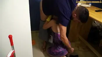 Fucking My Hot Thai Cleaner Deep In Her Tight Pussy