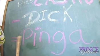 Angelina Castro in Cock Sucking Class Clip#1