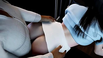 3D Big Boobs Asian Whore Have Sex with Her Boss in the Office