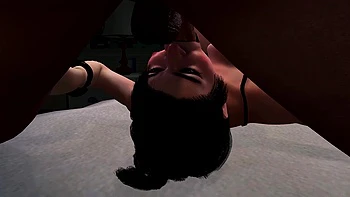 Asian MILF Throat Fucked - 3D Porn