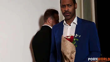 Naughty Busty Besties Ditch Dinner Party For DP Action GP2542