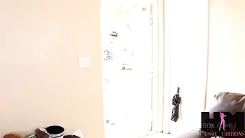 Michelle Strips As Brian Pounds Her Tight Pussy In Wild Debut!