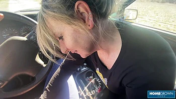 Hot Fucking in The Forest! - Luna Green & Markus Green