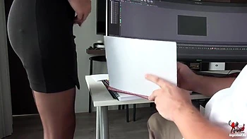 Secretary Became A Slut For Mr - Big Boss