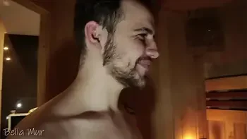 Curvy hottie fucking a stranger in a public sauna