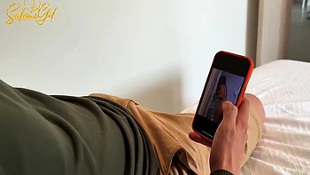 Stepmom Caught His Stepson Masturbating With A Video Of Her And She Teach How It Feels In The - Salome Gil And Real Life