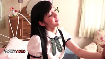 Dreamy Asian Teen 18+ Delivers Steamy Blowjobs In Hot Threesome Fun - Rei Mizuna