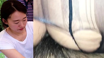 Yi Yuna Pantyhose Doggy Fuck and Cum