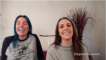 Alisha Adams In Olivia And Alisha Getting Their Tight Pussies Stretched