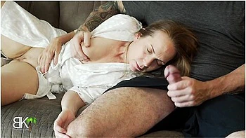 Stepmommy And Stepson Share A Couch - Perv-mom, Scott Trainor And Kymber Leigh