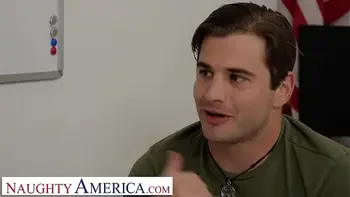 Naughty America - babe Blake Blossom has sex with her friend's brother