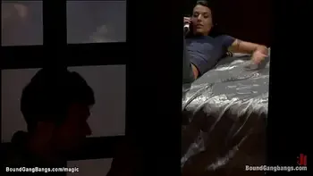 Husband gangbang wife for her birthday