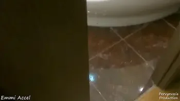 EMMI CAUGHT SHOWER MASTURBATING ROOMMATE JOINS AND FUCKED HER