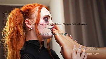 Its Halloween Soles Armpit Licking And Golden Shower Time