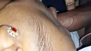 Desi Indian Wife Vinnusi Takes Big Cock Cum in Mouth Blowjob