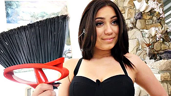 Help me clean, daddy!