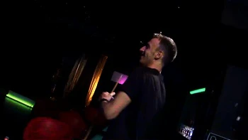 Horny brunette getts facial after BDSM play: Blowjob, Cowgirl  Missonary Porn