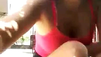 Valery Afuera backyard fun: Amateur, Babe  Brunette Porn