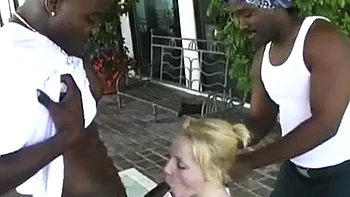 Sassy Tries Double Penetration With Black Cocks: Blowjob, Doggy  Cowgirl Porn