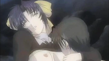 Cum covered japanese anime slut in fuck session gets banged