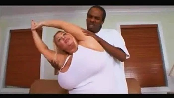 Samantha Smith very hot bbw blonde with giant boobs fuck with her black sport teacher: Porn