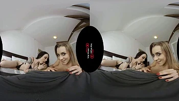 JJTS VR: Big Tits, Blowjob  Brunette Porn
