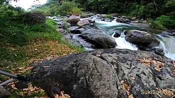 Jungle adventure with gf in costa rica: Blowjob, Doggy  Amateur Porn