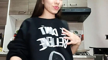 Cooking for you, but we end up having sex in the kitchen by OliviaClarck: Porn