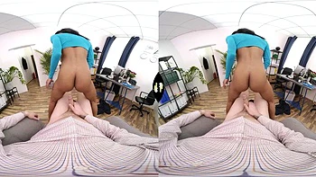 Hottie: Blowjob, Cowgirl  Big Tits VR Porn