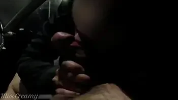 Public car cumshot compilation - Amateur MissCreamy