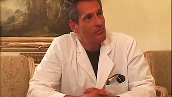 Babe has her mouth filled with his cum