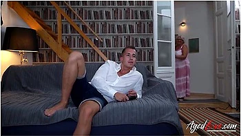 Blonde Mature Big Boobs Solo Masturbation