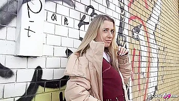Slim Office Girl Adriana Sweetblonde Pick Up For Casting Fuck In Berlin