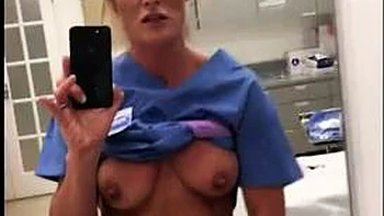 Milf Nurse masturbates ft. Sydney Hail: Chaturbate, Masturbation  Public Porn